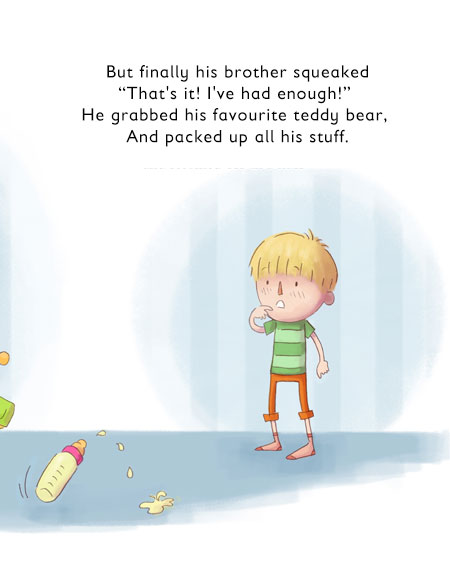 mean to his brother
